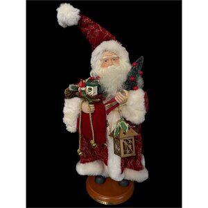 Grandeur Noel 16" Santa Claus Christmas Decor 1999 Collector's Edition Vintage